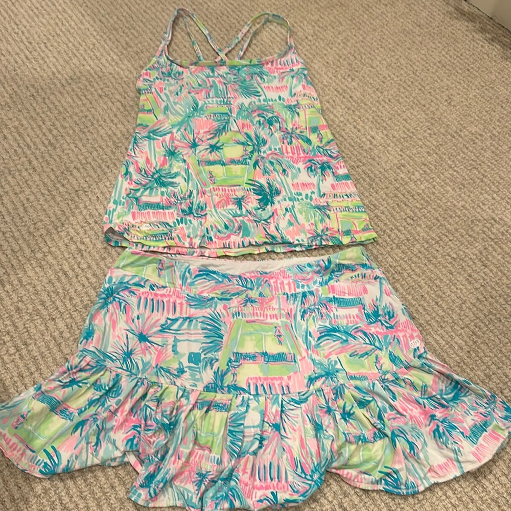 Lilly Pulitzer tennis set